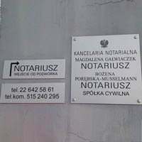 Kancelaria Notarialna Magdalena Gałwiaczek / Bożena Porębska-Musselmann