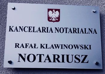 NOTARIUSZ Rafał Klawinowski