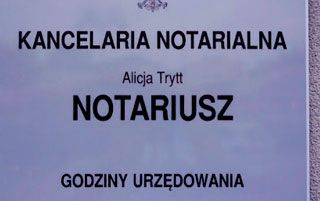 Notariusz Alicja Trytt