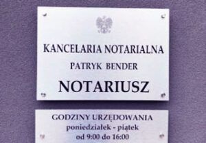 Notariusz Patryk Bender